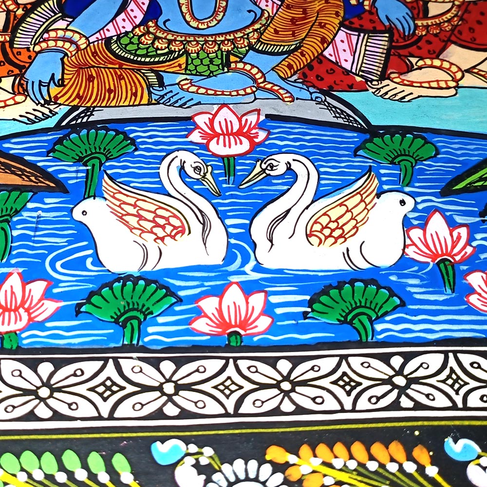 Maha Rasa Types Buy Lord Krishna Maha Rasa Leela Pattachitra Painting - Ritikart