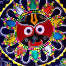 Wall Decor Applique Lord Jagannath Design Velvet Chandua