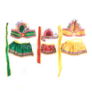Jagannath Balabhadra Subhadra puja dress 10 inch idol