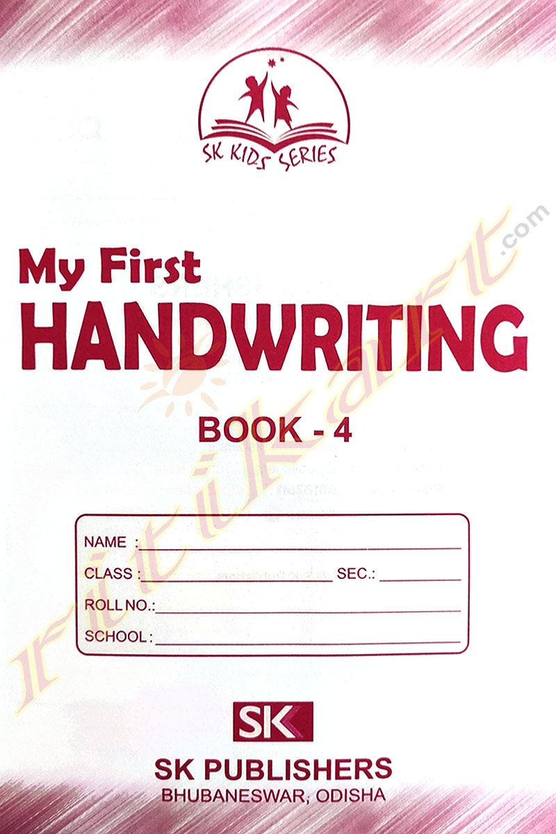 My First Handwriting (Book-4)