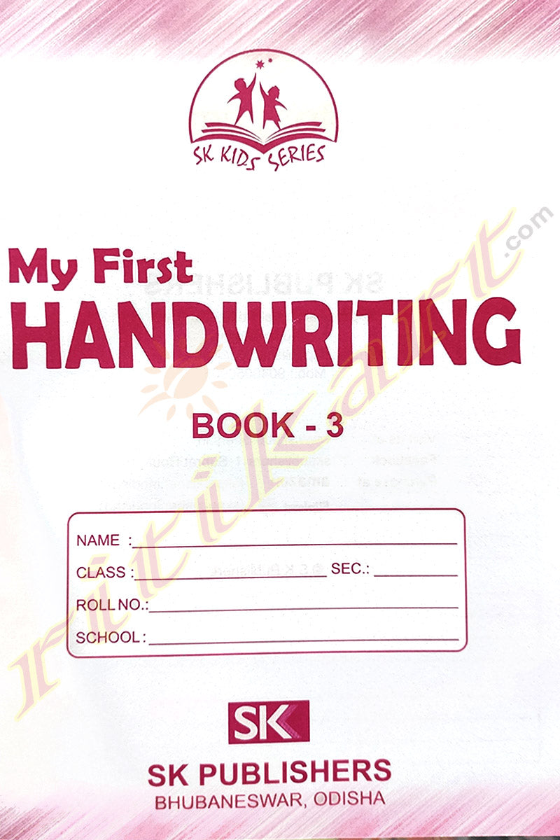 My First Handwriting (Book-3)