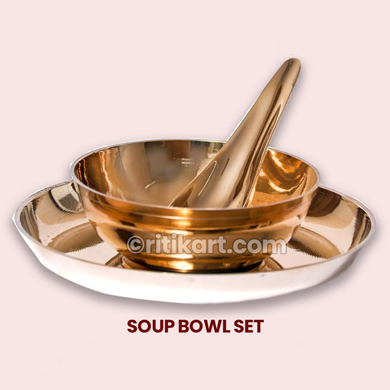 Bronze Soup Bowl Set
