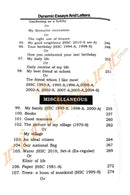 Dynamic Essays and Letters