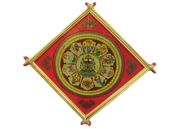 Palm Leaves Lord Jagannath With 10 Avtar