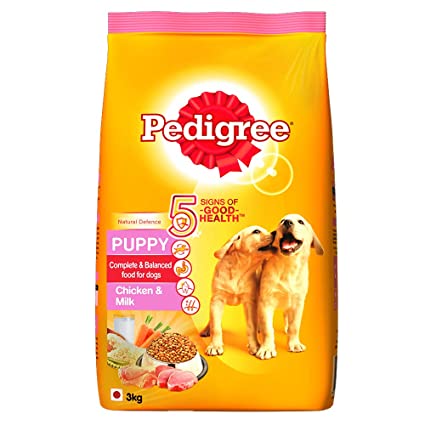 Pedigree Puppy Dry Dog Food, Chicken & Milk