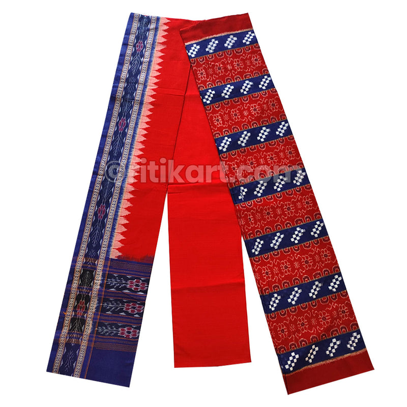 Handwoven Sambalpuri Unstitched suit fabric – Krayaa