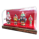 Brass Beautiful Lord Jagannath, Balabhadra and Subhadra in a Box
