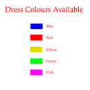 Bada Shringhar Besha-Jagannath Balabhadra Subhadra Puja Dress- 10 Inch