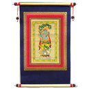 Wall Hanging paper scroll Palm Leaves Painting