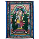 Lord Siva Parbati Ardhanarishvara Canvas Pattachitra