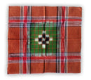 Sambalpuri Brown And GreenTraditional Rumal,