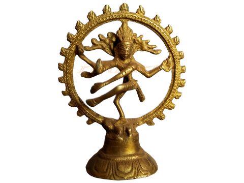 Brass Natraj Idol P2