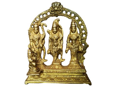 Lord Ram Darbar Brass Statue
