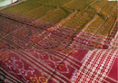 Sambalpuri Brown and Maroon Colour Design Saree