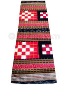 Red And Black Sambalpuri Hand Woven Passapalli Saree