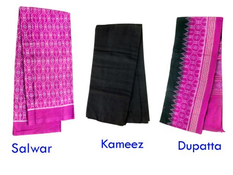Sambalpuri Ladies Salwar Suit Material