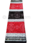 Maroon And Black Nuapatana Khandua Cotton Saree P1