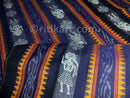 Dark Slate Blue Color Sambalpuri Doll Design Salwar Suit