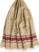 Magnificent Butti Work Tussar Silk Shawl P1