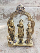 Brass Statue Lord Ram Darbar