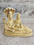 Brass Statue Lord laxmi Narayan