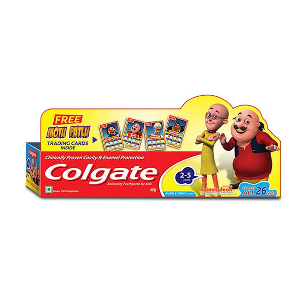 Colgate Kids (2-5 Years) Toothpaste - Bubblefruit Flavor 40 gm