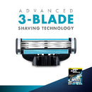 Gillette Mach3 Shaving Cartridge 3 Blades 2 pcs