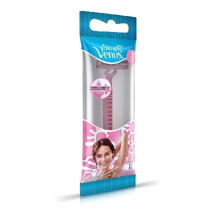 Gillette Simply Venus Manual Shaving Razor 3 Blades for Women