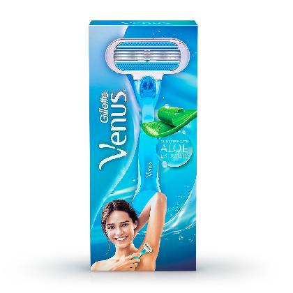 Gillette Venus Women Razor with Aloe Glide Strips