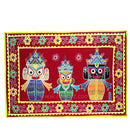 Beautiful Jagannath Balabhadra and Subhadra Wall Hanging Chandua