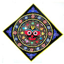Hand Made Lord Jagannath Design Wall Hanging Chandua