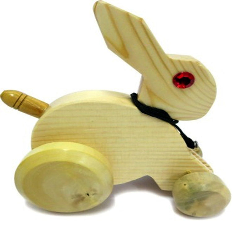 Chanapatna Wooden Rabbit Toy pic-2