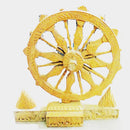Wood Carving Konark Wheel Work Showpiece