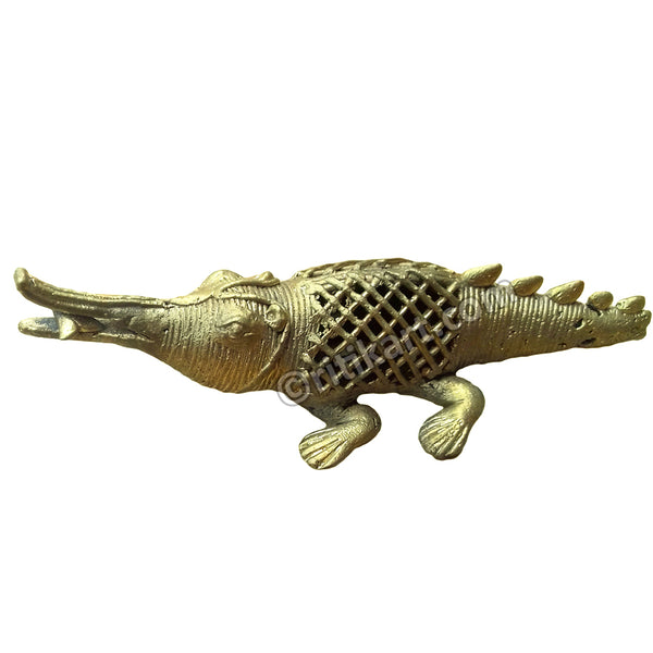 Dokra Handicraft Crocodiles Speciality Showpiece