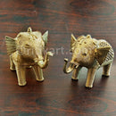 Dokra Brass Elephant Showpiece