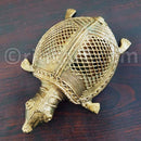 Dokra Art Product Big Turtle Showpiece-pic3