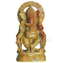 Standing Ganesh Pink Stone Work Showpiece