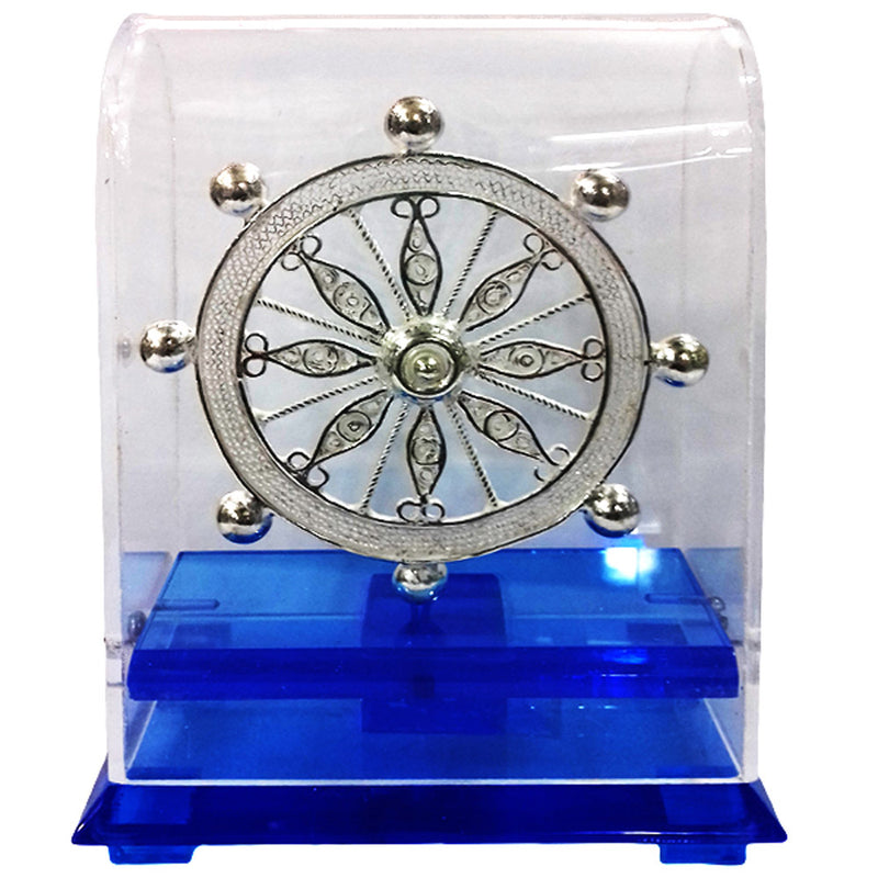Silver Filigree Konark Wheel