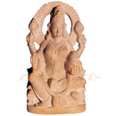 Goddess lakshmi Pink Stone Statue