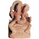 Lakshmi Narayan Pink Stone Statue