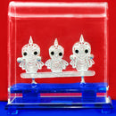 Silver Filigree Lord Jagannath Balabhadra and Subhadra