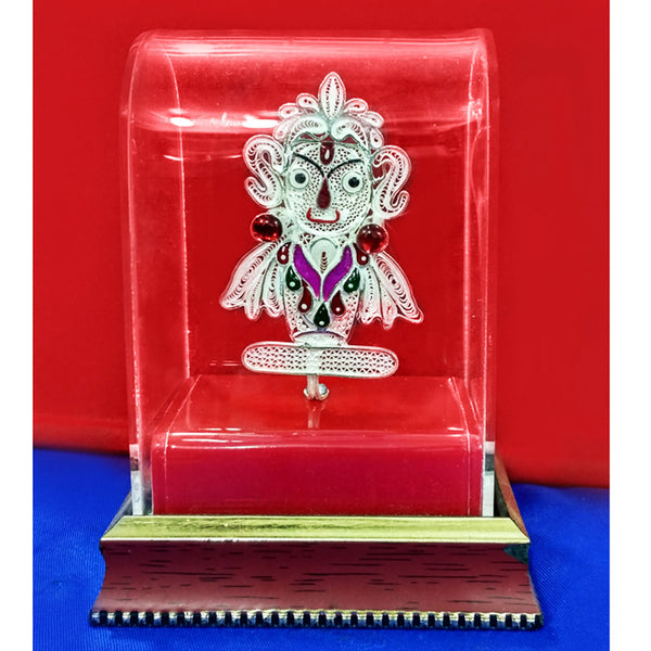 Silver Filigree Lord Jagannath Showpiece