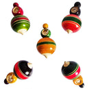 Chanapatna Wooden Hand Lattu set of five