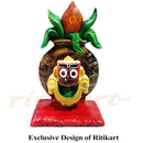 Lord Jagannath With Kalasa Design