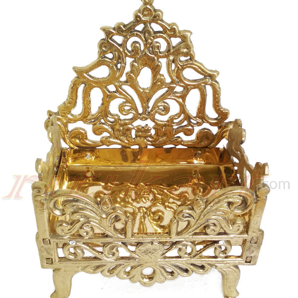 Buy Pure Brass Metal Made Puja Dhala from Balakati Odisha-ritikart
