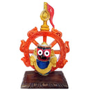 Lord Jagannath With Nila Chakra Marble Statue