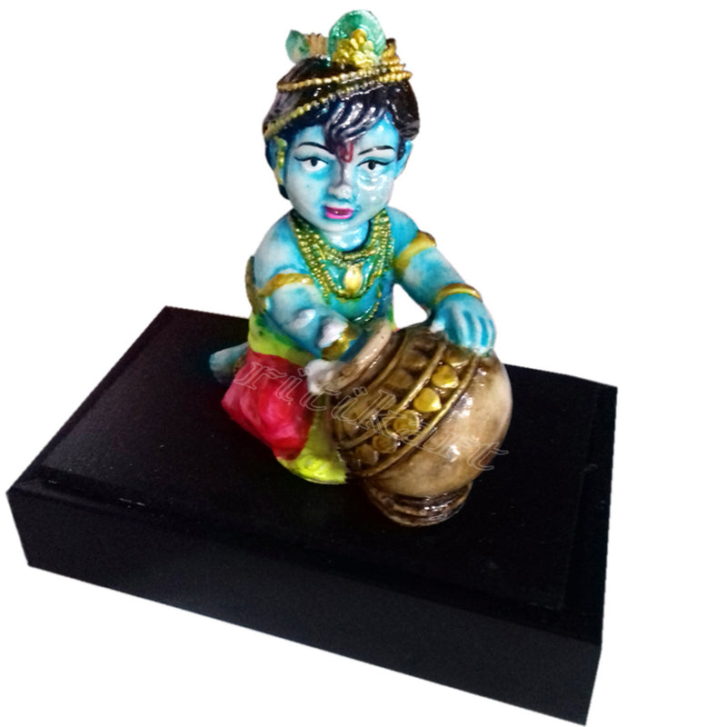 Marble work Lord Krishna Statue