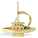 Handcrafted Bamboo Fisherman Boat