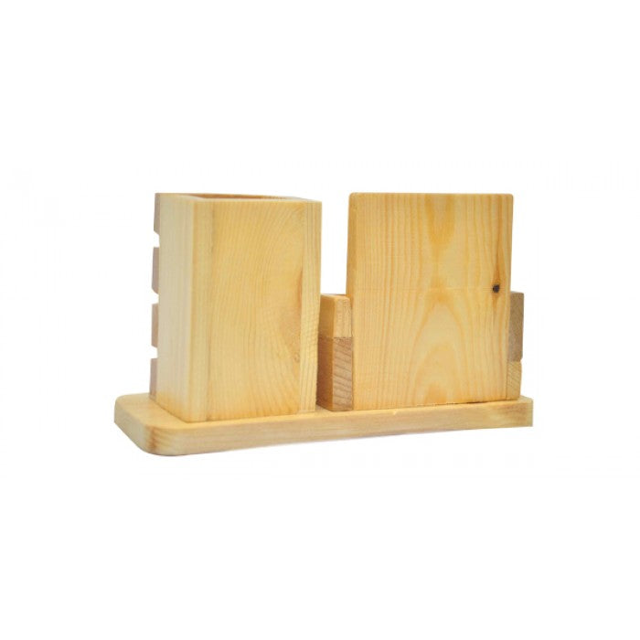 Wooden Pen And Mobile Stand pic-2