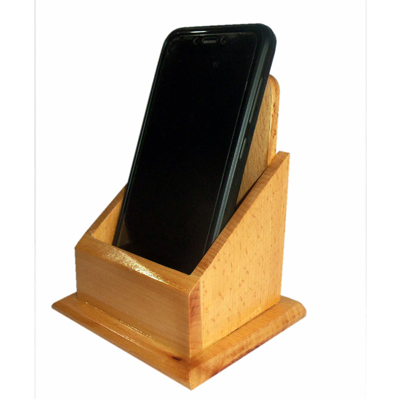 Wooden Mobile Stand pic-2